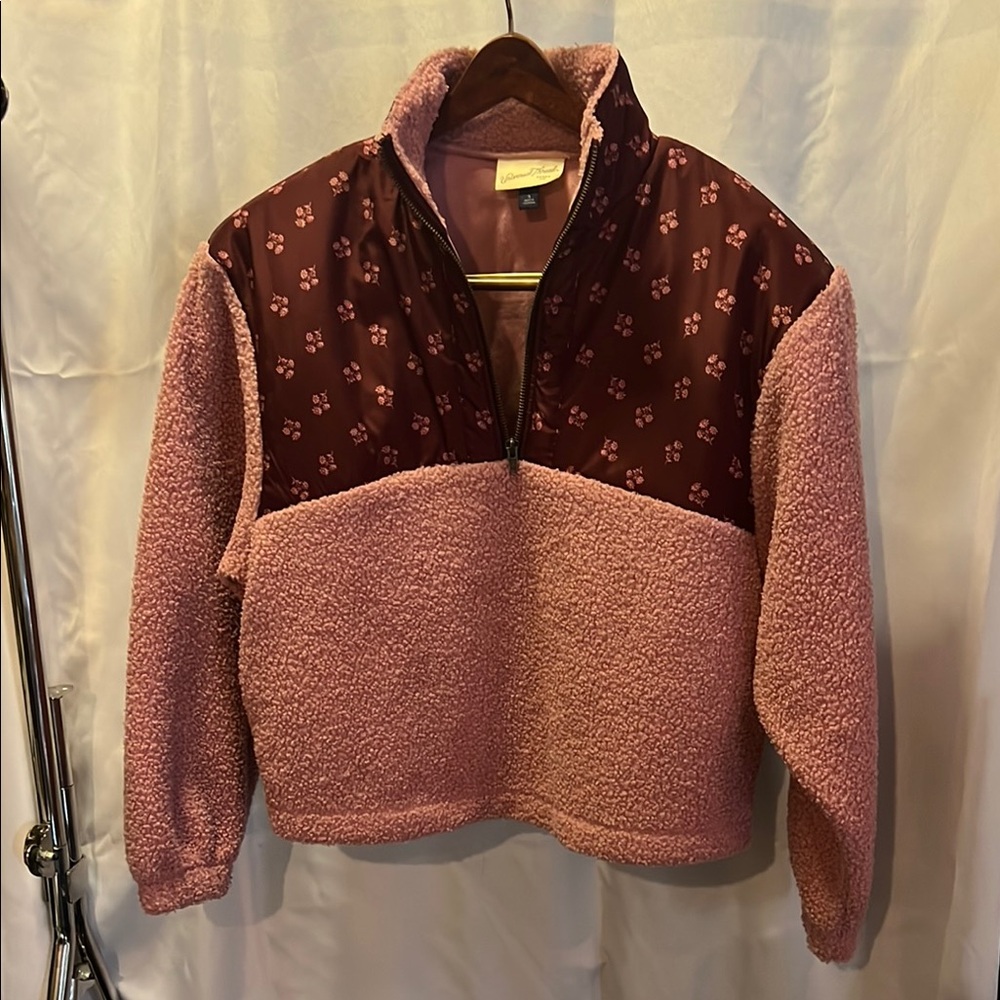 Universal Thread Pink Teddy Jacket